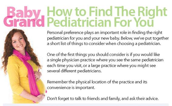 Thumbnail of flyer Find a Pediatrician