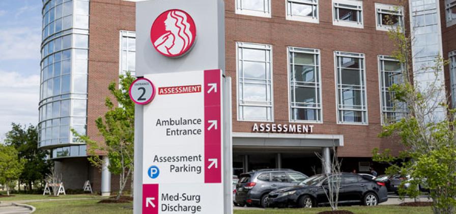 Assessment Center Exterior Marquee